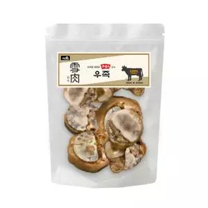 설육 무첨가 강아지 대용량 저온 살균 건조 수제 간식 우족, 400g, 1개