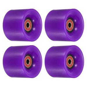 베어링 ABEC-9가 장착된 파티킬 롱보드 휠, 스케이트보드 크루저 휠 교체용 스트리트 80A