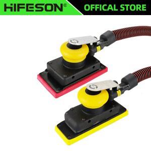 무선광택기 HIFESON 직사각형 공압 차량용 기계 70 198MM 자동차에 건식 사포 퍼티 샌더 페인트