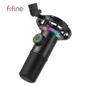 마이크솜 커버 스펀지 YOUTUBE용 FIFINE 게이밍 노브 마이크 PC 조명라이트 음소거게인 USB RGB 터치 태블릿 RECORDK658용 팟캐스트