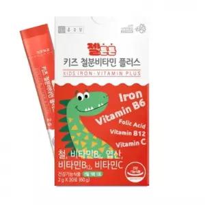 종근당 젤튼튼 키즈 철분비타민 플러스 2g x 30포