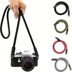 카메라손목스트랩 후지 펜탁스 호환 로프 벨트 올림푸스 카메라 스트랩 원형 목어깨 DSLR 카메라용