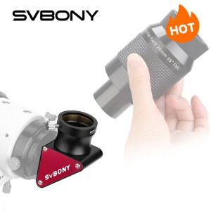 필드스코프 망원경 SVBONY SV188P 코팅 대각선 99 유전체 25인치 거울 반사율 90도