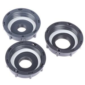 내구성 Ibc 탱크 어댑터 S60X6 거친 나사산 캡 1 개, 60mm 암나사-1/2 