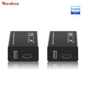 HDMI리피터 USB 연장기 KVM LAN RJ45 마우스 네트워크를 CAT6 TV HDMI 30M 스위치 1080P 키보드 PC용