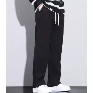 크리링 남성 바지 클래식 봄가을 코디 배기팬츠 슬랙스 스트리트패션 배기핏 캐주얼팬츠 배색 스포츠 하이