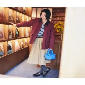빈폴 액세서리 Less Bag 1 마이크로 나일론 토트백 블루 BE58D3M82P