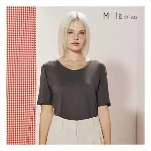 밀라 최초가 59,900원 25S/S 프렌치 린넨 혼방 티블라우스 4종 1086498