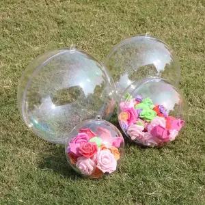 플라스틱 아크릴 크리스마스 쇼핑몰 담기 투명볼 공