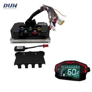 난징 파드라이버 ND72450 48V-72V DC 200A 단상 450A 홀 BLDC 전동 컨트롤러 메인보드 (DKD 디스플레이 속