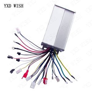 전기 자전거 액세서리  36V/48V  350W  브러시리스 DC 전동 컨트롤러  전자 스쿠터  Diy