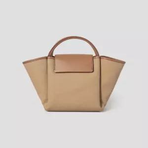 빈폴 액세서리 Less Bag 1 캔버스 미디엄 토트백 브릭 BE63D3M88C