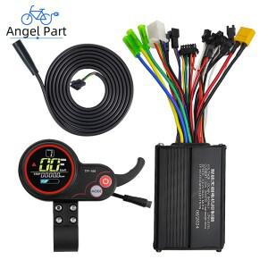 Kugoo M4 전기 스쿠터 용 48V 20A 500W 브러시리스 전동 사인파 범용 컨트롤러 TF-100 LCD 디스플레이 스로
