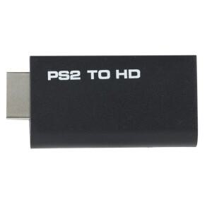 플스호환 To HDMI 호환 480i/480p/576i 오디오 비디오 컨버터 어댑터  3.5mm 출력 포함   디스플레이 모드