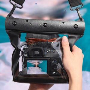 카메라제습함 보관함 20M 수중 다이빙 파우치 방수 하우징 카메라 DSLR SLR 케이스 드라이