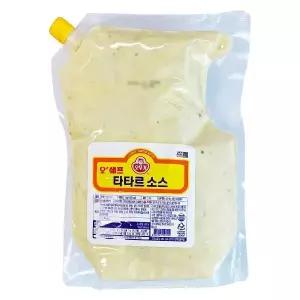 오뚜기 오쉐프 타타르소스 3kg 스파우트팩 2개