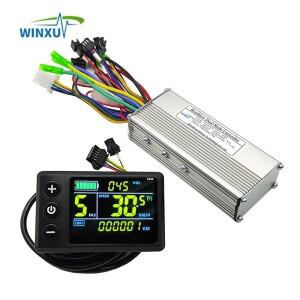 전기 산악 자전거 스쿠터에 대 한 24V 36V 48V 500W 22A Ebike 브러시리스 전동 범용 컨트롤러 S866 LCD 컬