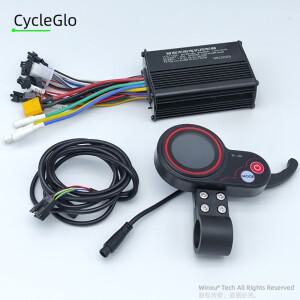 36V 48V 500W 20A E-스쿠터 브러시리스 전동 범용 컨트롤러 TF-100 LCD 스로틀 키트 (쿠고 M4 전동 스쿠터