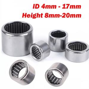 HK 니들 베어링 ID 드로잉 컵 롤러 높이 8mm ~ 20mm  4mm 17mm  1 개  2 5 10 개