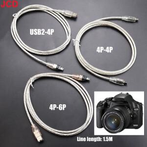 1394 파이어 와이어 USB to 4p 데이터 케이블 IEEE 연결 카메라 DV 캡처 카드 프린터 스캐너 캠코더