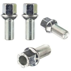 4개의 합금 휠 볼트 - M14 X 1.5  audi호환 및 voxwagen호환 자동차 모델용 교체 키트 | 액세서리