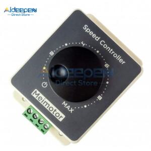 12V 24V 36V 48V 60V DC 전동 속도 컨트롤러 레귤레이터 10-60V 20A 펄스 폭 변조기 PWM 방수 케이스