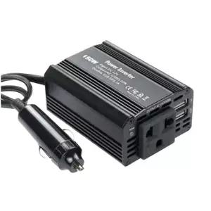 Coms 차량용 자동차용 인버터 150W DC 12V to AC 220V 2포트