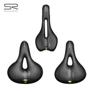 SELLE ROYAL 중공 통기성 자전거 새들 메모리 폼 충격 흡수 MTB 로드 바이크 시트 편안한 소프트 쿠션
