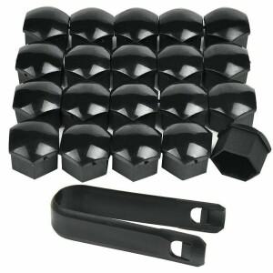 20피스 22mm 자동차 바퀴 너트 캡 볼트 커버 휠 보호 코브 레인지 로버 Vauxhall
