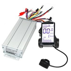 GREENTIME 36-72V 1200W 40A 브러시리스 DC 컨트롤러+M5 디스플레이/디스플레이 제어 지원  핸들 없음