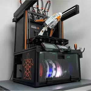 Prusa XL 3D 프린터 필라멘트 드라이박스 하드웨어 키트 LED 업그레이드 포함 방습 보관 솔루션