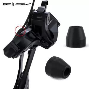 2pcs RISK 도로 자전거 Di2 후면 변속기 시프트 E-튜브 전기 와이어 방수 고무 슬리브 플러그 보호 먼지