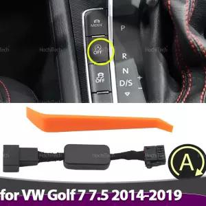 폭스바겐 VW 골프7 MK7 7.5 파사트 B8 B8.5용 자동 시동 정지 엔진 시스템 오프 컨트롤 취소 케이블