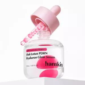 [토너패드 40매 ] 한스킨 PDRN 핑크볼 탱글 광채 세럼 30ml
