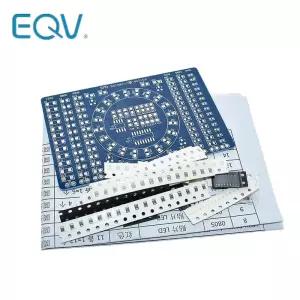 회전 LED SMD NE555 납땜 연습 보드 DIY 키트 패니 스킬 트레이닝 전자 슈트 CD4017