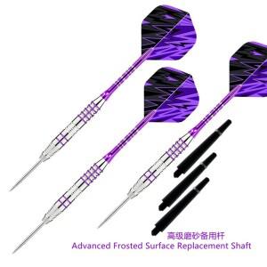3 피스/다트 세트 알루미늄 샤프호환트가있는 전문 24g 스틸 팁 다트 좋은 비행 보드 게임