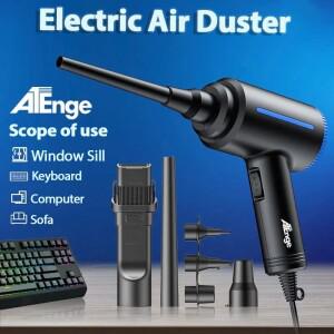 500W 전기 공기 먼지 떨이  송풍기는 PC 컴퓨터 키보드 클리너 압축 캔 용 통조림 스프레이를 대체합니다.