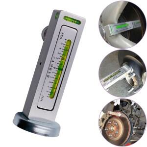 범용 자동차 필러 마그네틱 캠버 캐스터 휠 조정 보조 정렬 게이지 도구  얼라이너 버블 포지셔닝