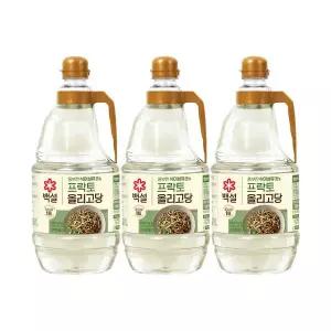 CJ제일제당 백설 프락토 올리고당 2.45kg x3개