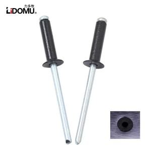 30/50피스 알루미늄 카운터 싱크 헤드 블랙 블라인드 리벳 표준  2.4mm 3.0mm