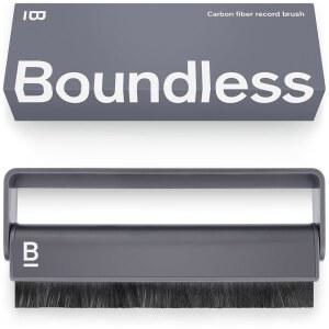 BOUNDLESS AUDIO 레코드 클리너 브러시 비닐 방지 클리닝 탄소섬유 정전기
