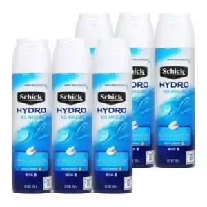 쉬크 상쾌한 면도필수 쉐이빙 하이드로 6 폼 250g