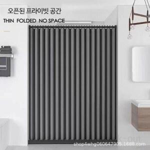 샤워커튼 러브트리스 방수 자바라 접이식 파티션