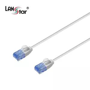 CAT.6A 슬림 랜케이블 0.5M 10G랜선 32awg 랜선 utp 랜케이블