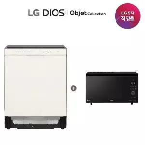 LG 디오스 식기세척기+광파오븐세트 DUE1BGLE+ML39BW