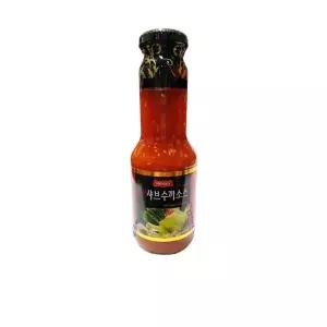 식자재 식재료 도매 수끼소스 칠리샤브 300ml 1개