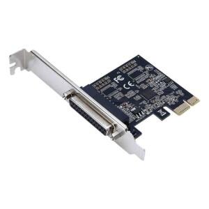 병렬 포트 DB25 25 핀 PCIE 라이저 카드 LPT 프린터-PCI-E Express 변환기 어댑터 AX99100