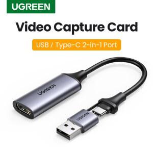 캡쳐보드 비디오 캡처 카드 카메라 TO PC 컴퓨터 HDMI 게임용 4K USBTYPEC 그래버