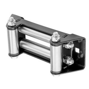 WeiSen 6인치(152MM) 윈치 롤러 페어리드 케이블 가이드 장착 4000-5500파운드 UTV