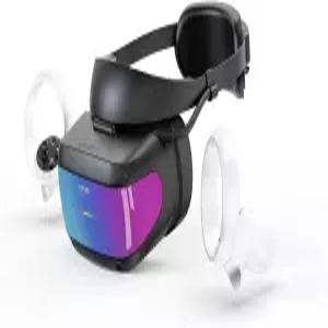DPVR E4 VR 헤드셋 - 컨트롤러가 있는 PC 게임용 PCVR 가상 현실 SteamVR과 호환 가능